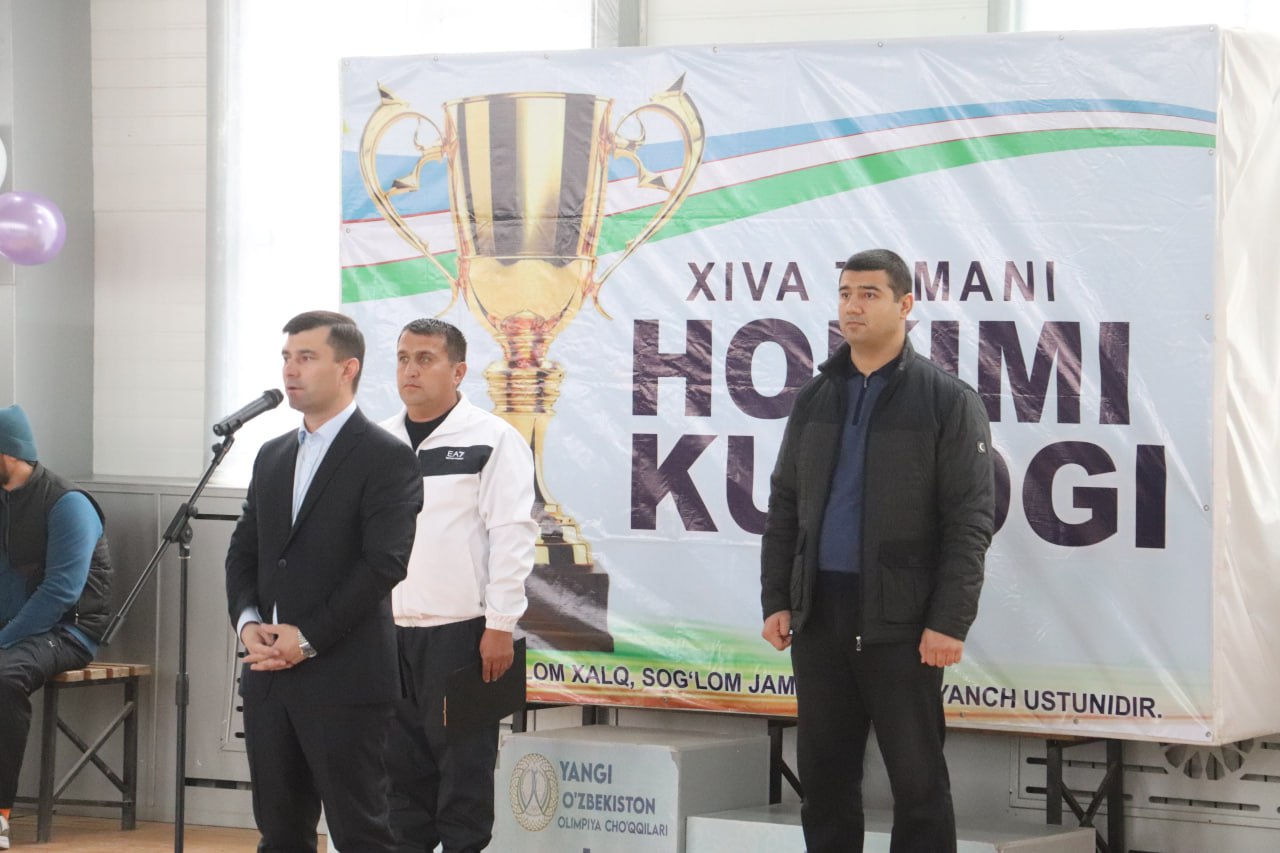 ✅  🏆Хива туман спорт мактабида  ...