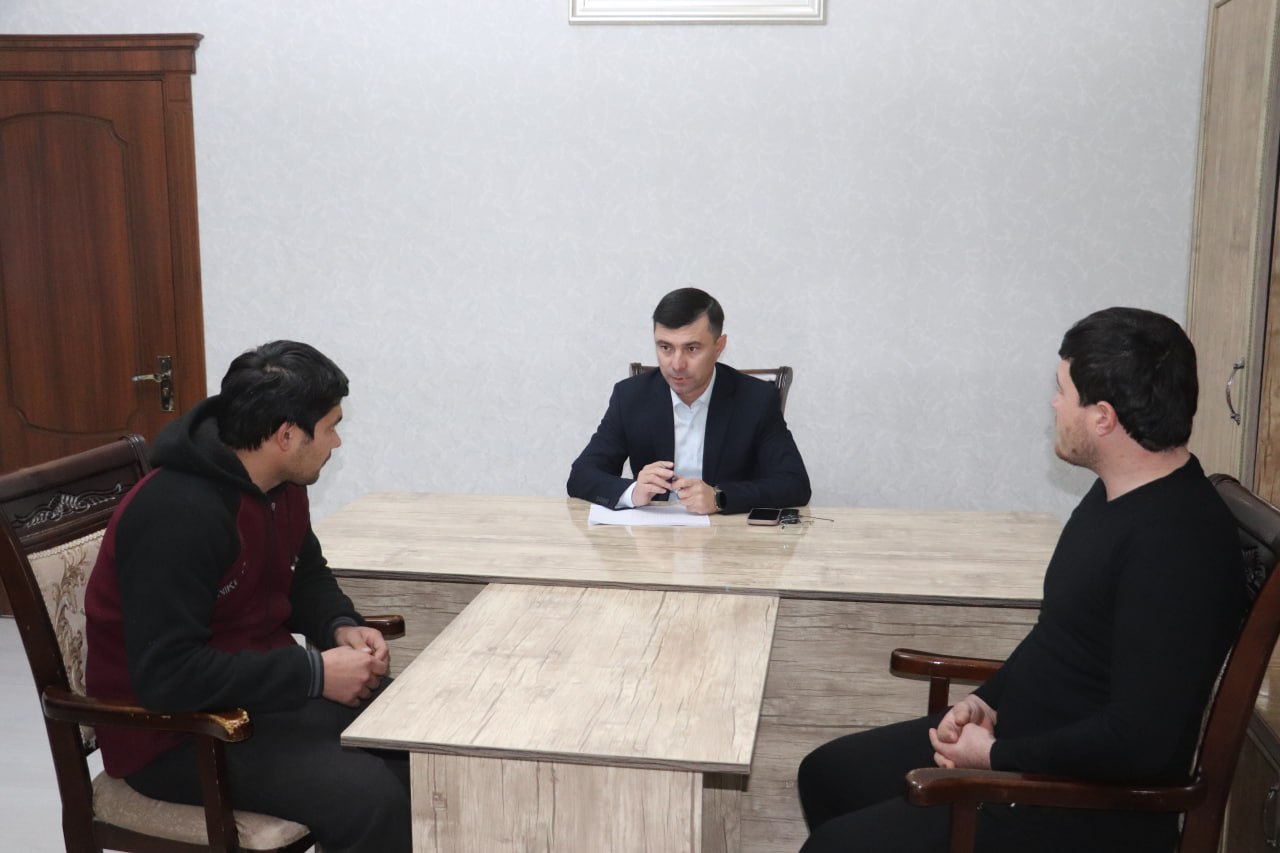 ЁШЛАР БИЛАН УЧРАШУВ

Хива тумани ҳокими Сардор Палвановнинг ўзига...