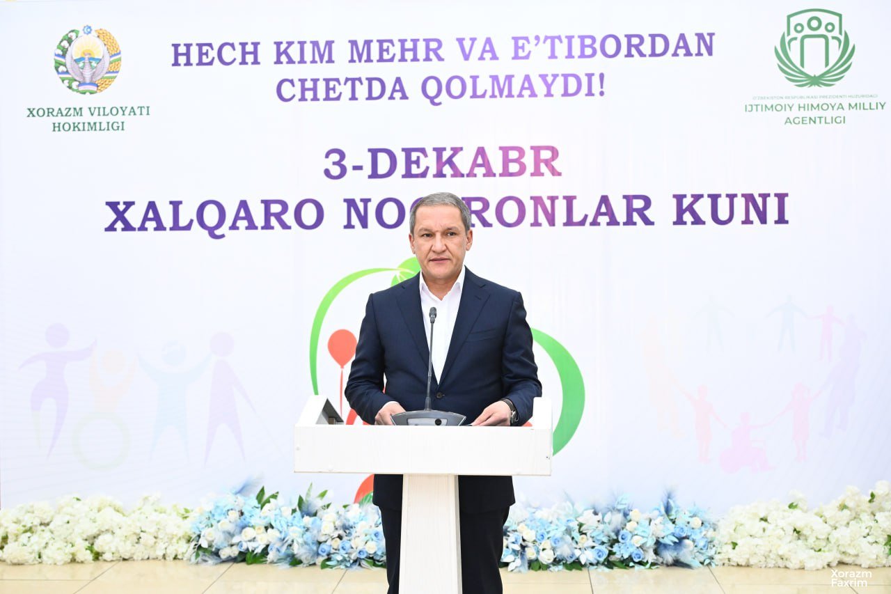 3-dekabr – Xalqaro nogironlar kuni