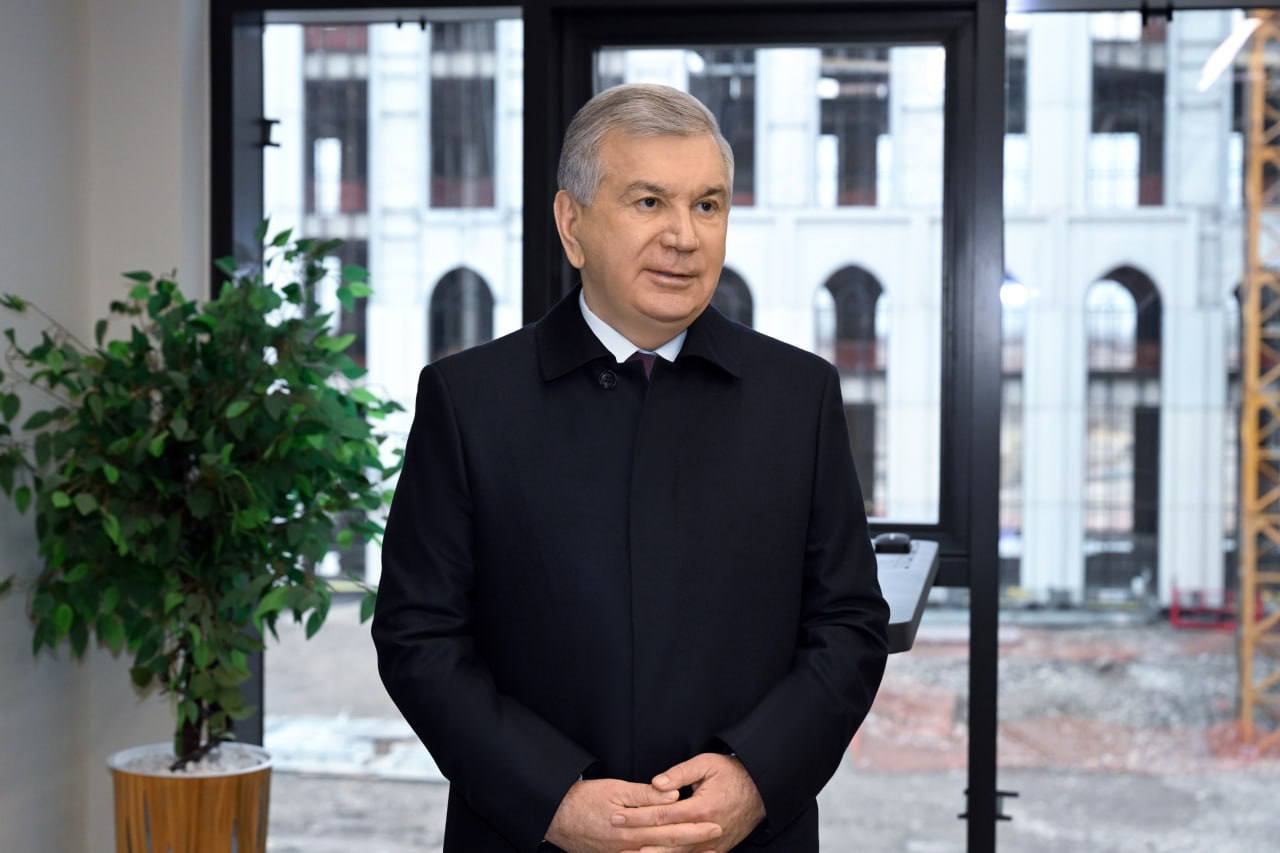 Prezident Shavkat Mirziyoyev Yangi Toshkentda barpo etilayotgan “Yangi...