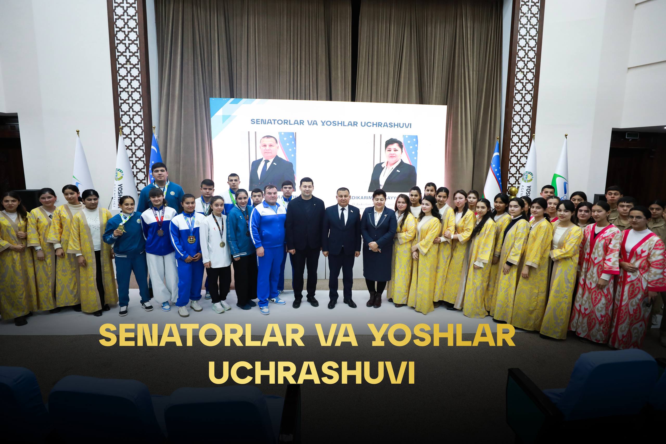 ✅XORAZMDA SENATORLAR VA YOSHLAR UCHRASHUVI BO‘LIB O‘TDI

🟢Uchrashuvda O‘zbekiston...