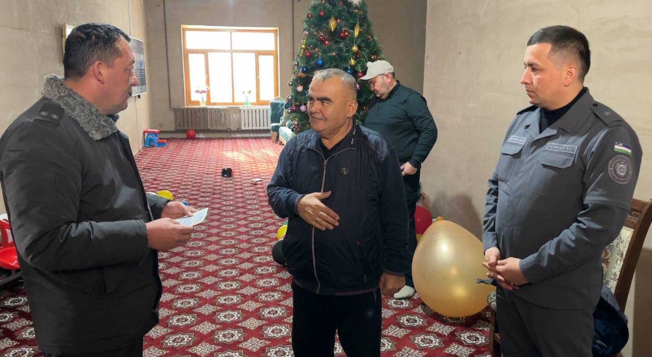 Yangi yil bayrami munosabati bilan Xorazm viloyati IIB...