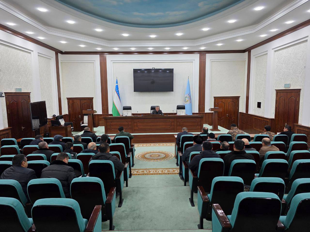 ✍️✍️✍️✍️✍️✍️✍️✍️✍️✍️

Вилоят прокурорининг ўринбосари Х.Р. Норқабилов раислигида вилоят Экология...
