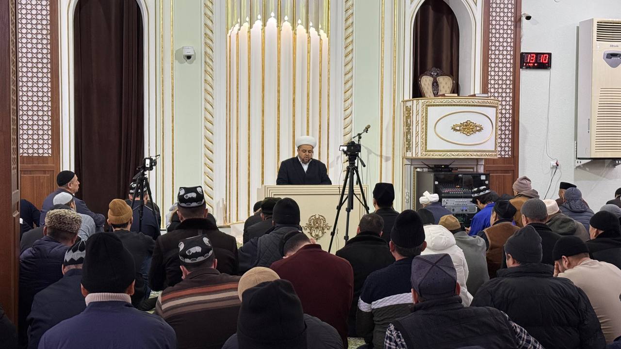 #жума_ташрифи

"Ватан муҳаббати муқаддас бурч"

🕌Бугун, 9 январ куни Ўзбекистон...
