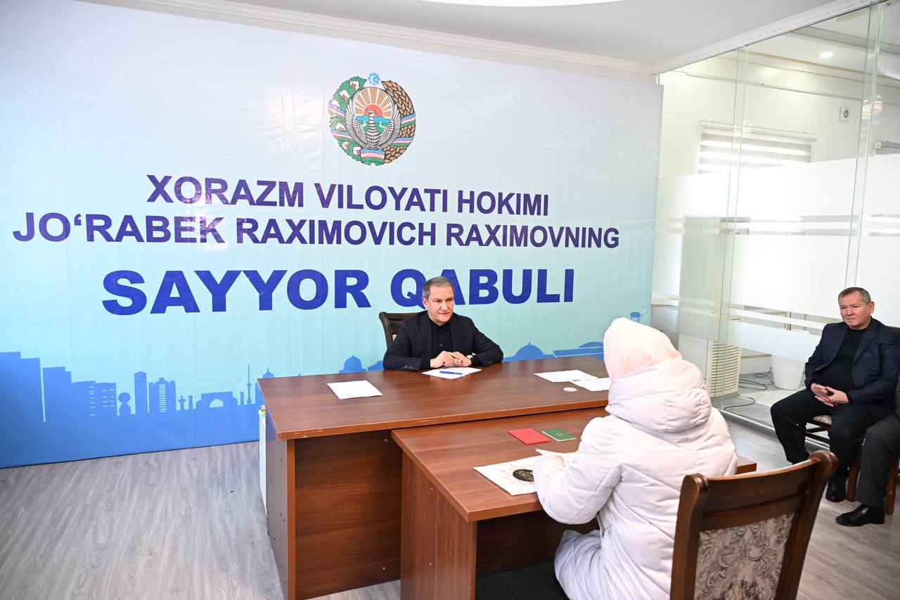 Sayyor qabul

✅ Bugun Xiva tumanidagi Xalq qabulxonasida viloyat...