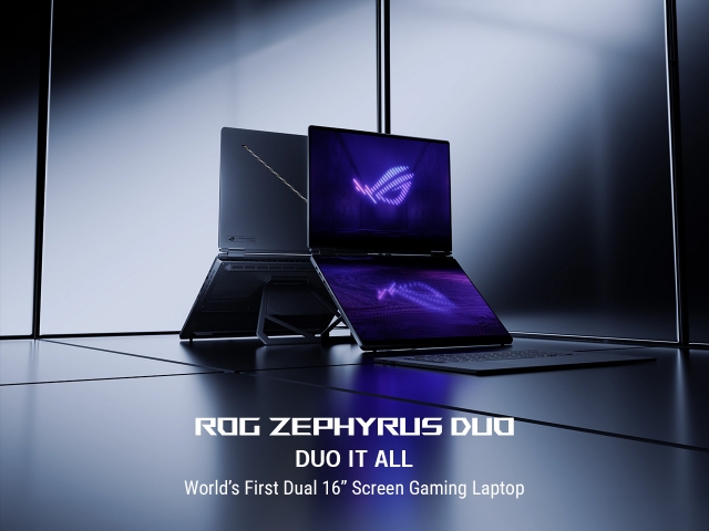 Бир нечта қурилма ўрнига битта ноутбук: ROG Zephyrus Duo 2026